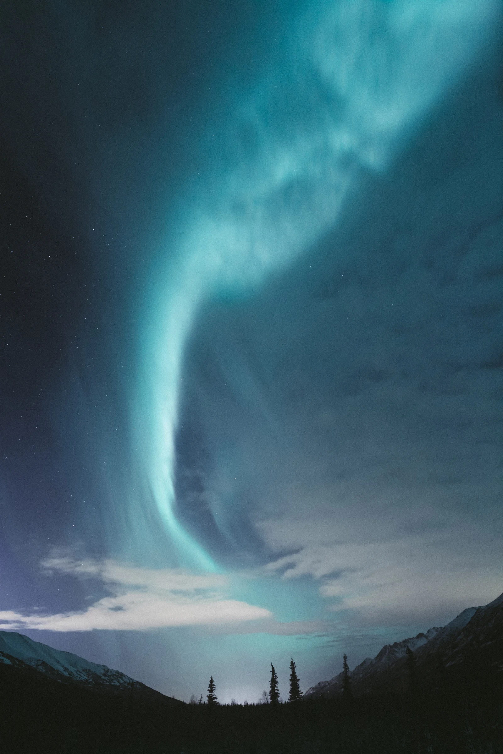 midnight sky wallpaper